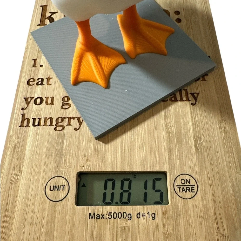 Digital Kitchen Scale‎ Bamboo Top Laser Engraved Funny Food Scale kg/oz/lb/g NEW